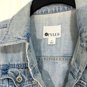 Distressed Jean Jacket